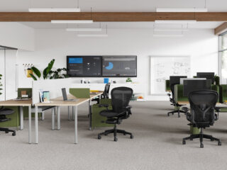 Herman Miller Aeron Chair Environmental Green