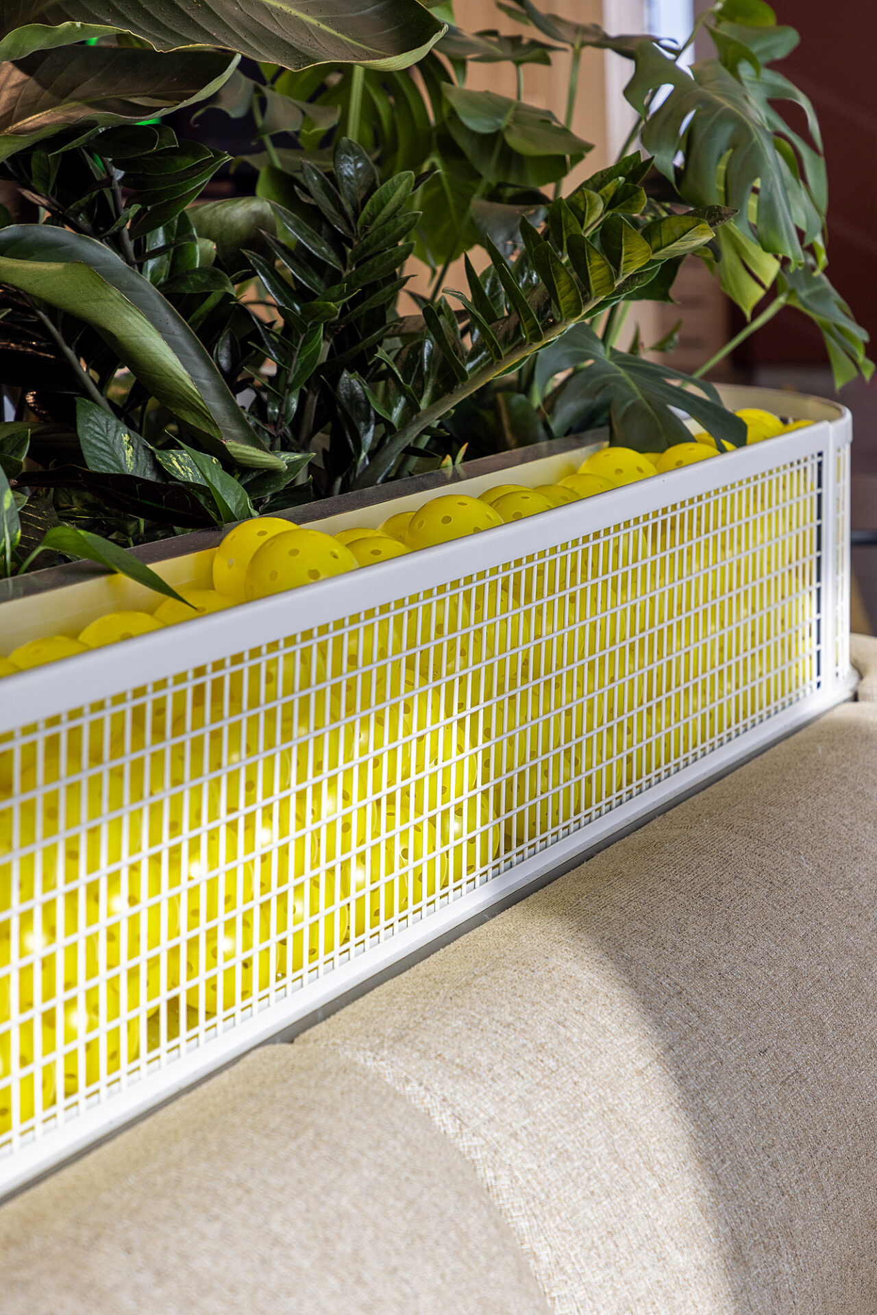 JOOLA Headquarters bench detail