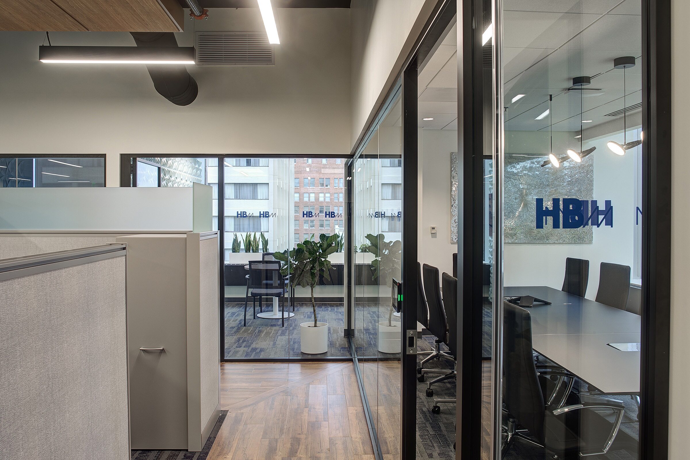 image of workplace interior workstations