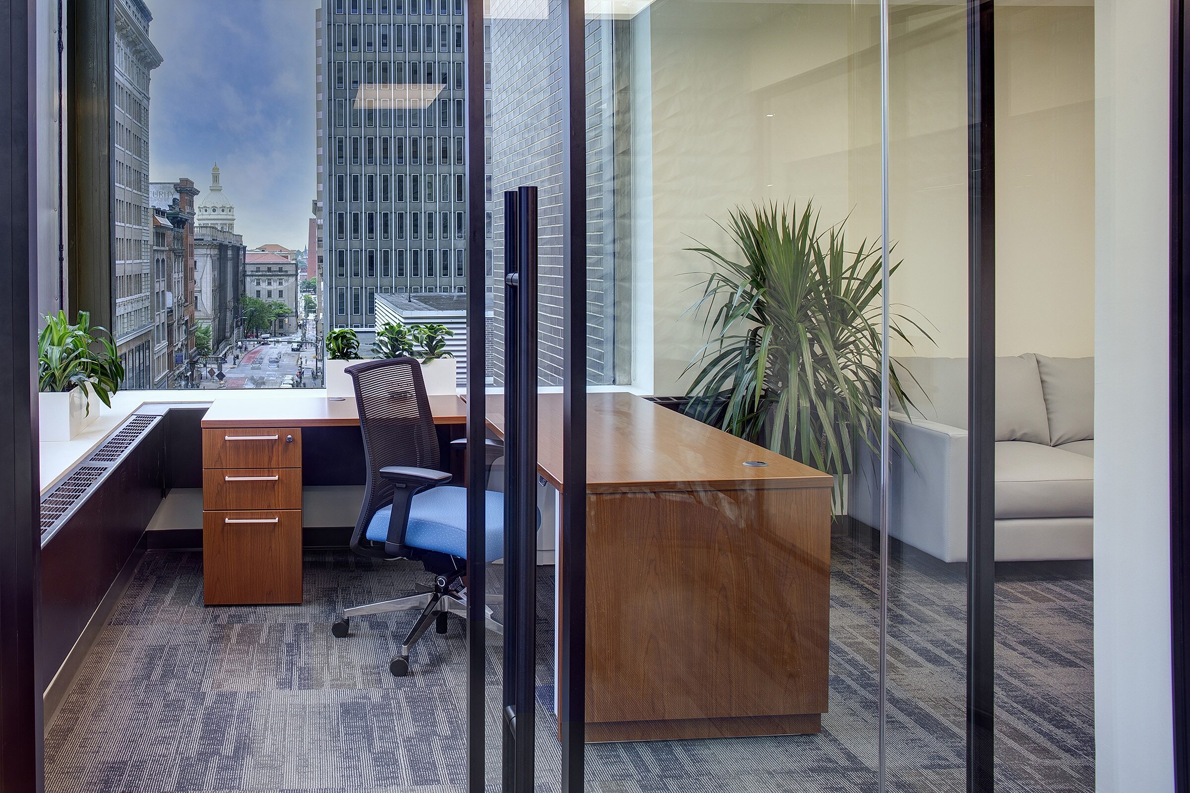 image of workplace interior executive office