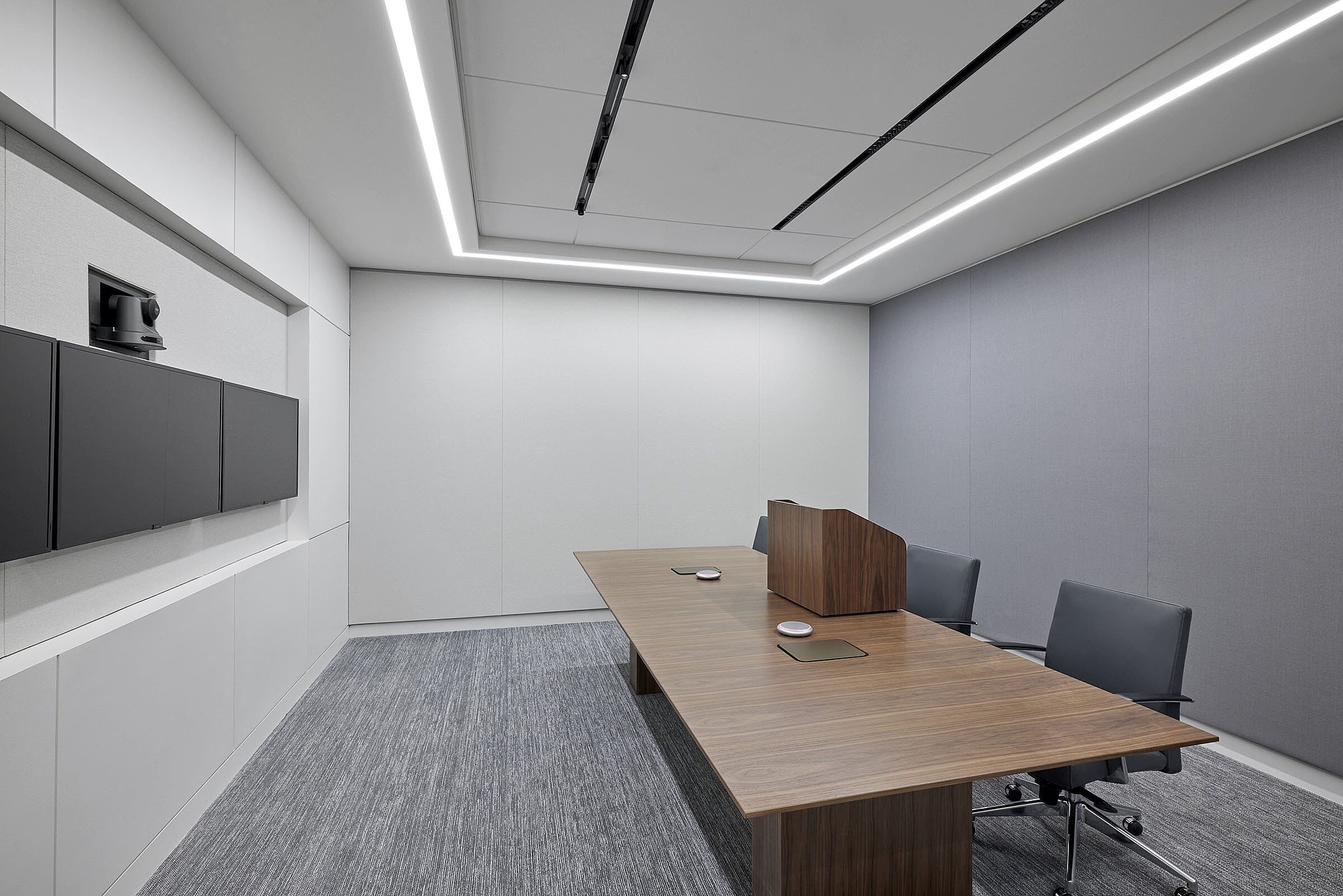 image of workplace interior huddle area