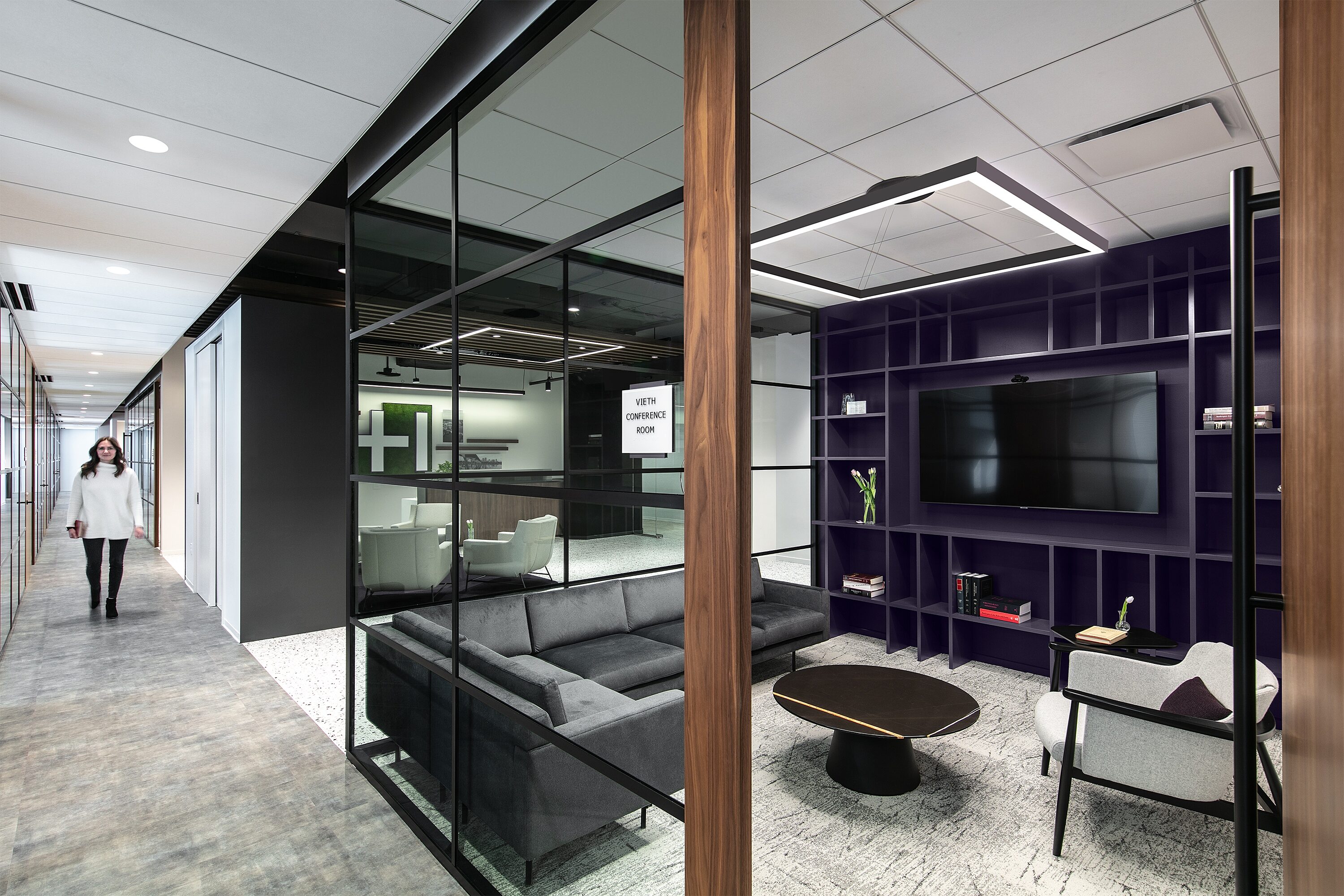image of workplace interior meeting room