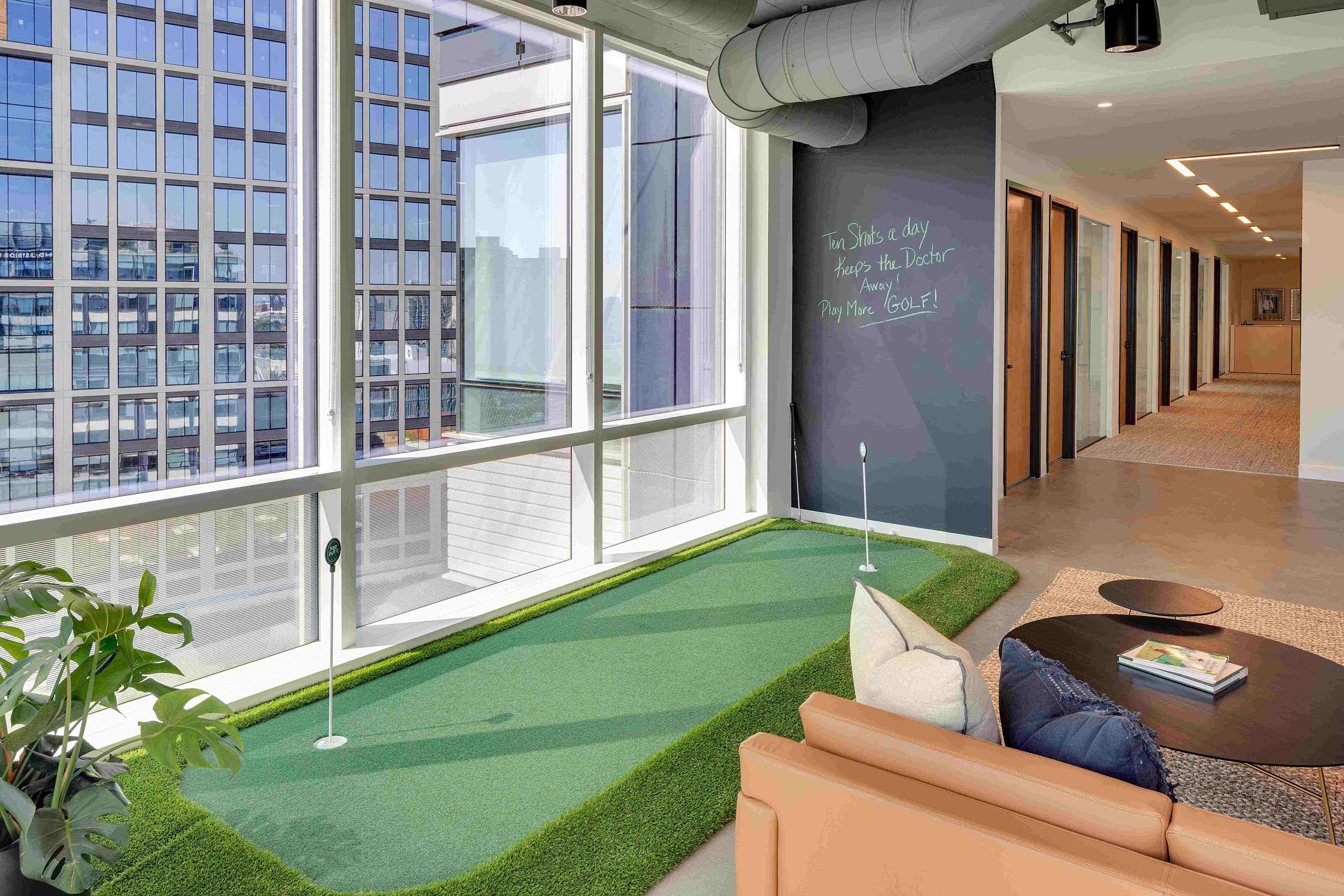 image of workplace interior recreation area