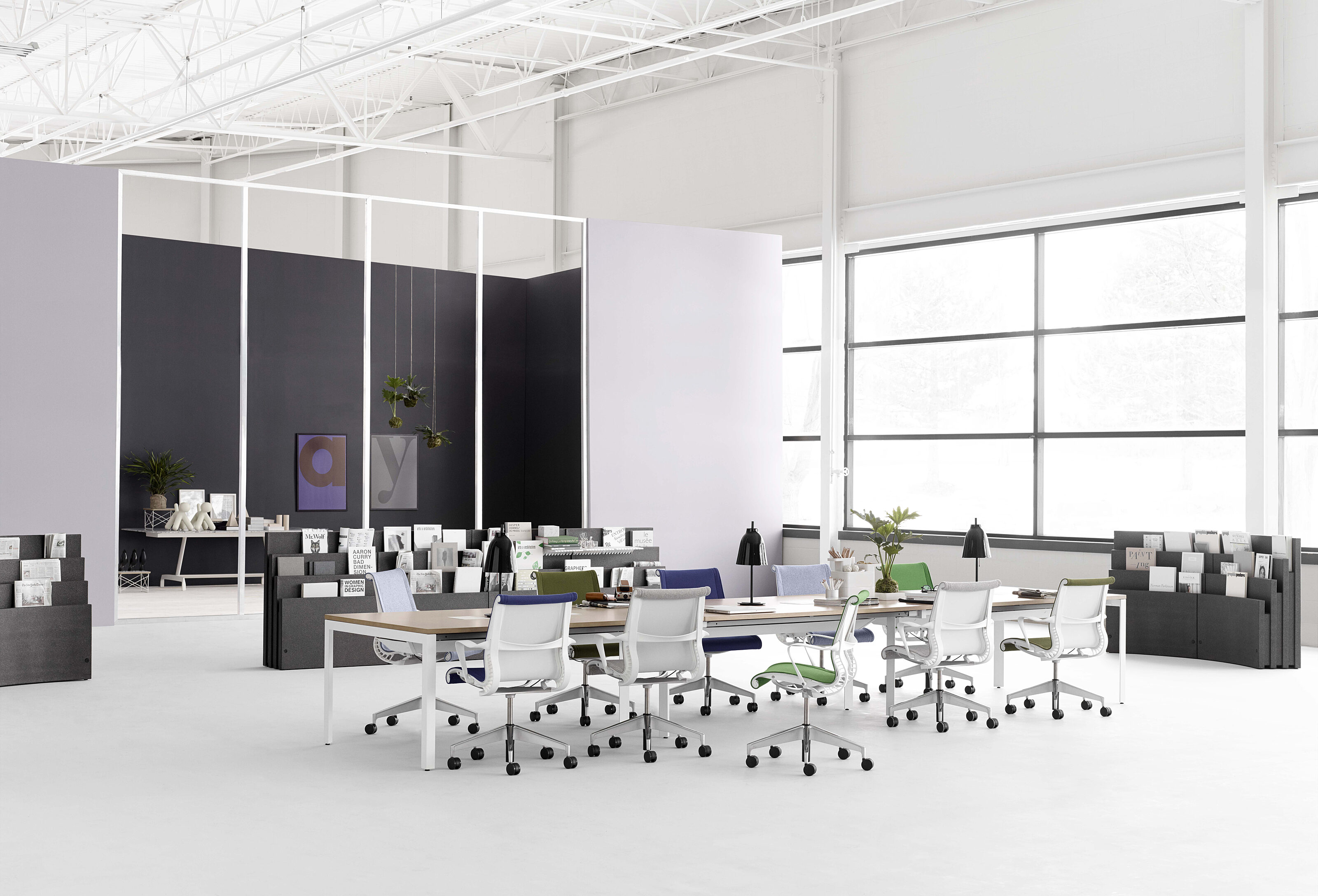 white office setting