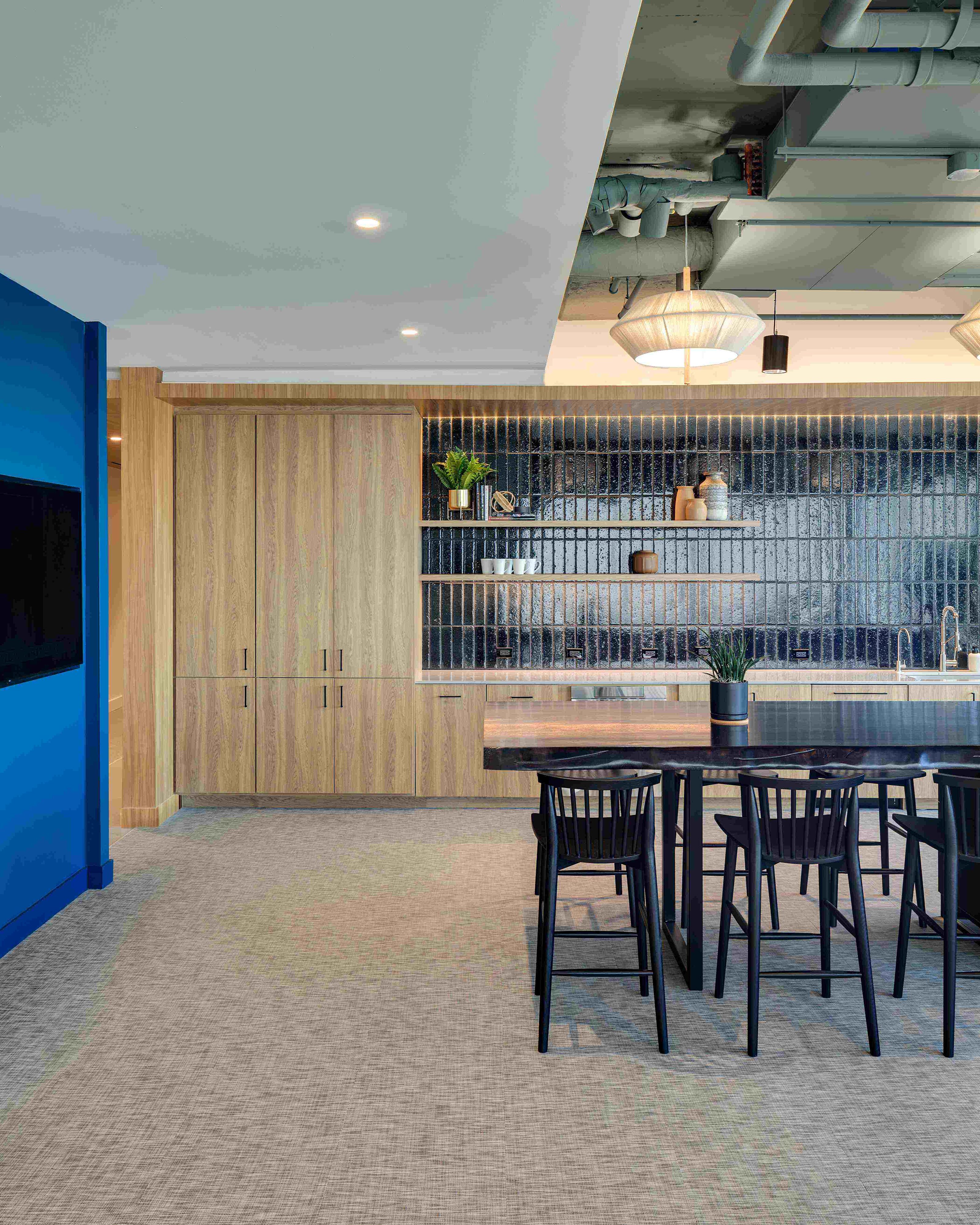 image of workplace interior cafeteria