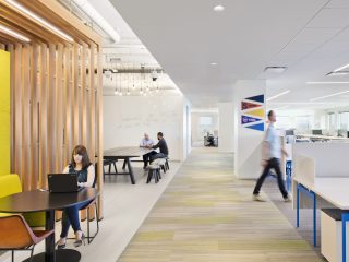 open workspace area