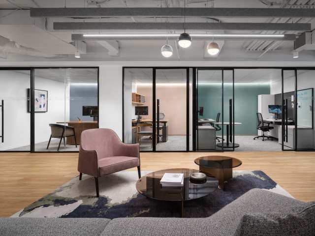 image of workplace interior office