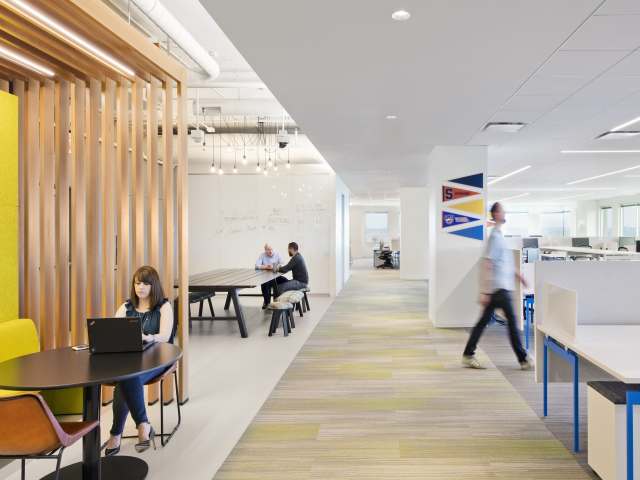 open workspace area