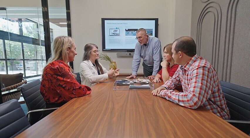 Image of MOI team meeting